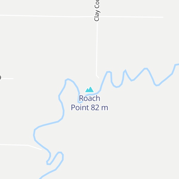 Map of Roach Point