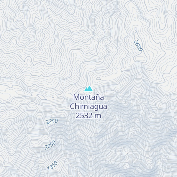 Map of Montaña Chimiagua