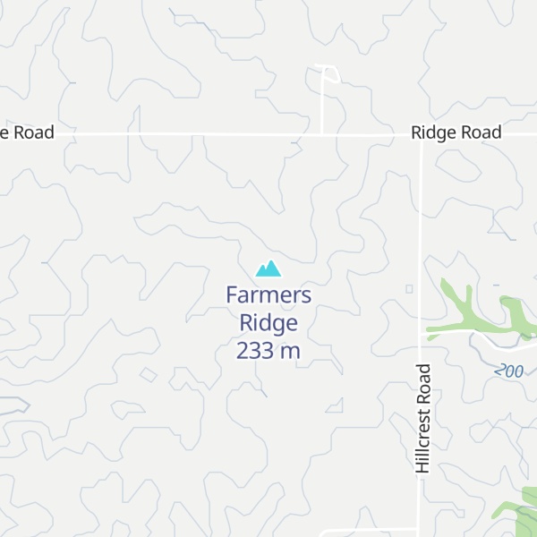 Map of Farmers Ridge