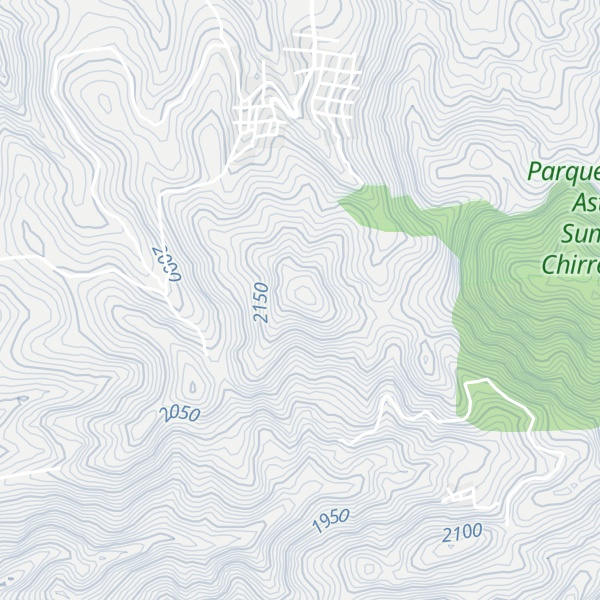 Map of Cerro San Antonio