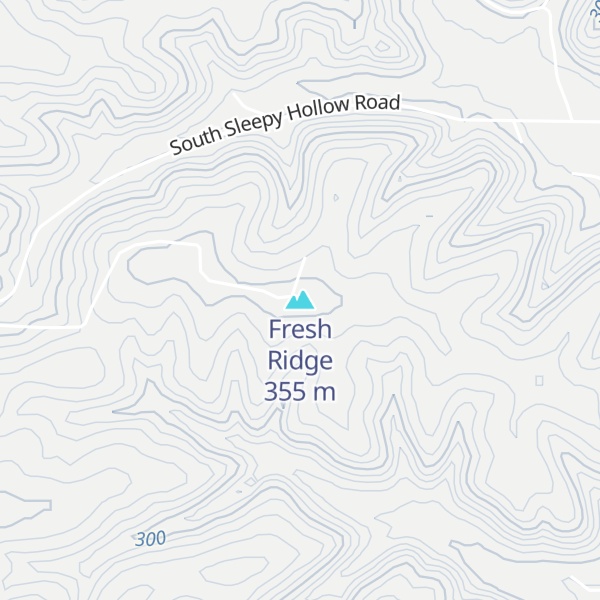 Map of Fresh Ridge