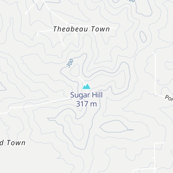 Map of Sugar Hill