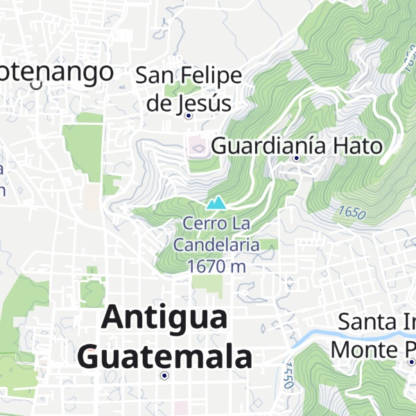 Map of Cerro de San Felipe