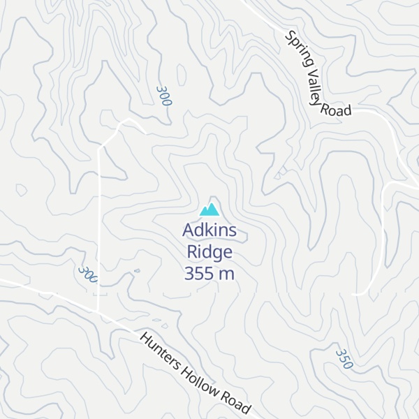 Map of Adkins Ridge