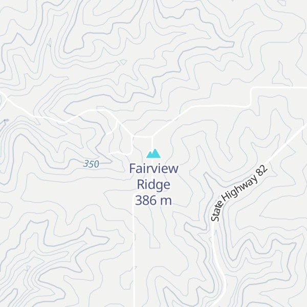 Map of Fairview Ridge