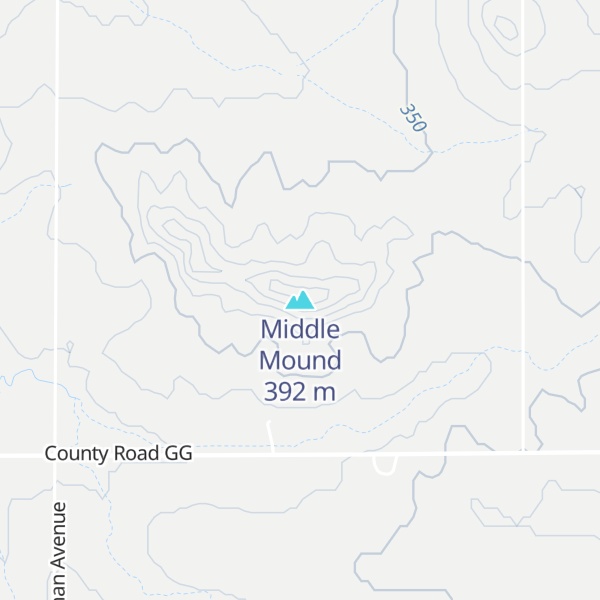 Map of Middle Mound
