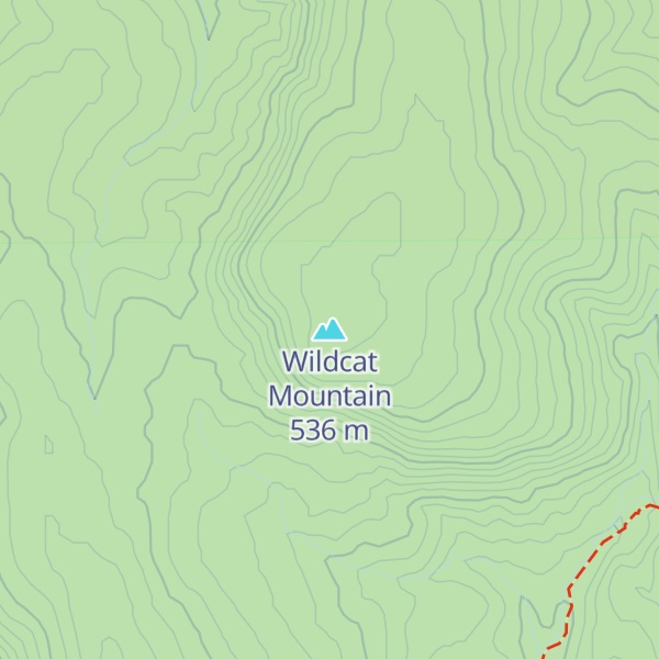 Map of Wildcat Mountain