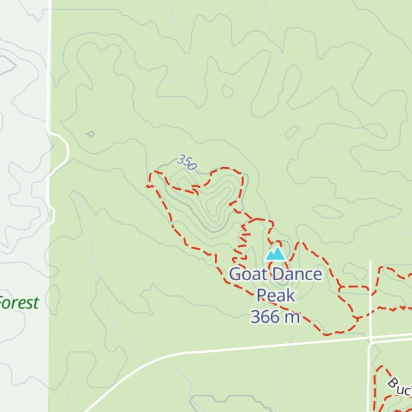 Map of Saddleback Mound