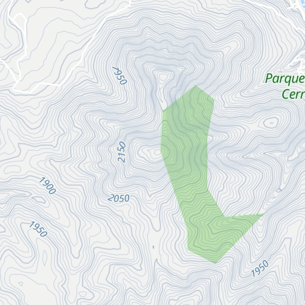 Map of Cerro Pablo