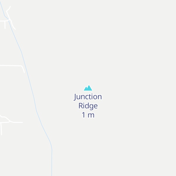Map of Junction Ridge