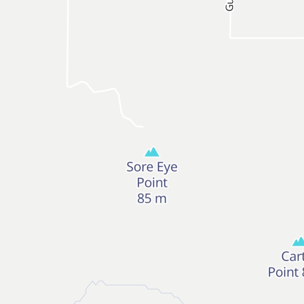 Map of Sore Eye Point