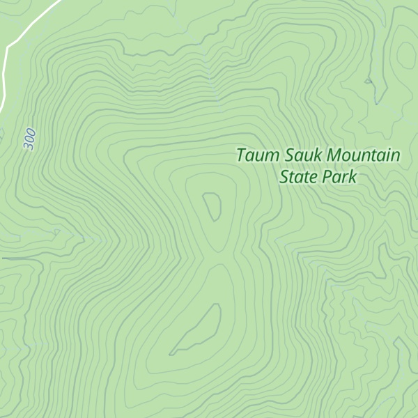 Map of Church Mountain