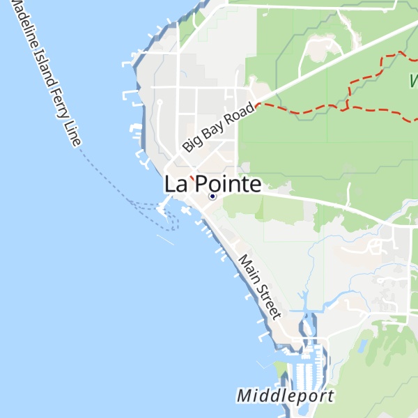 Map of Madeline Island Chamber of Commerce