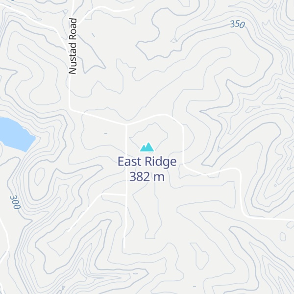 Map of East Ridge