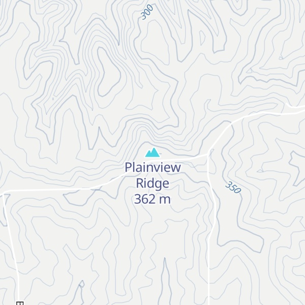 Map of Plainview Ridge
