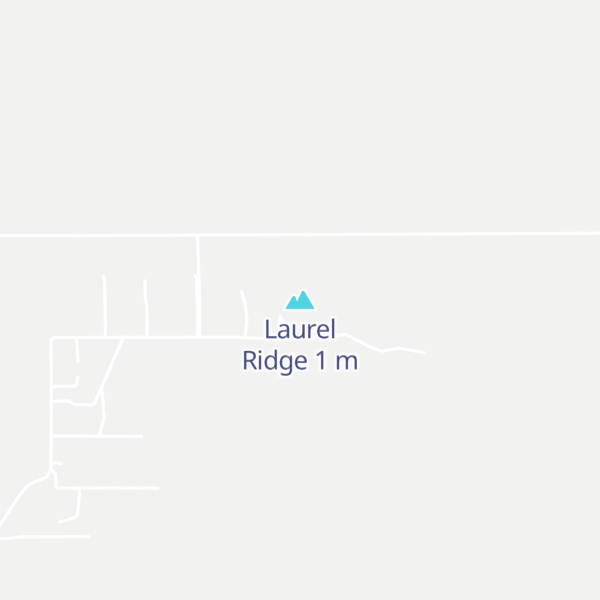 Map of Laurel Ridge