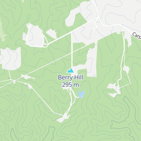 Map of Berry Hill