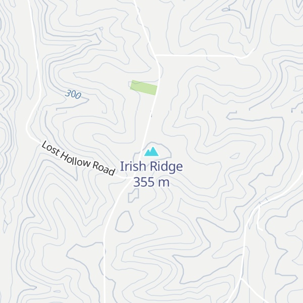 Map of Irish Ridge