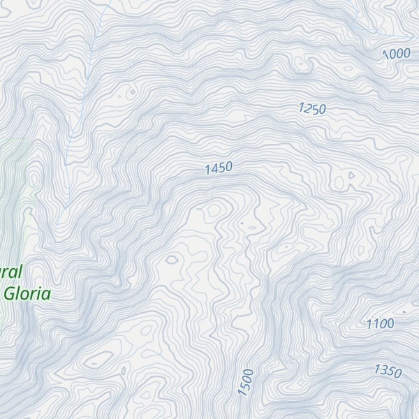 Map of Cerro del Delirio