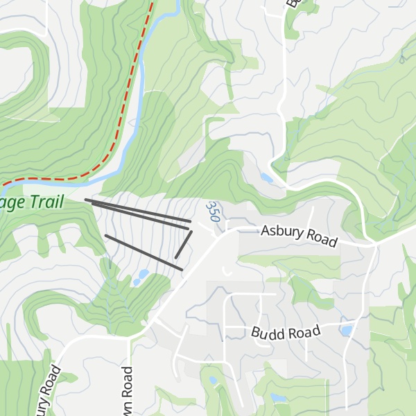 Map of Sundown Mountain