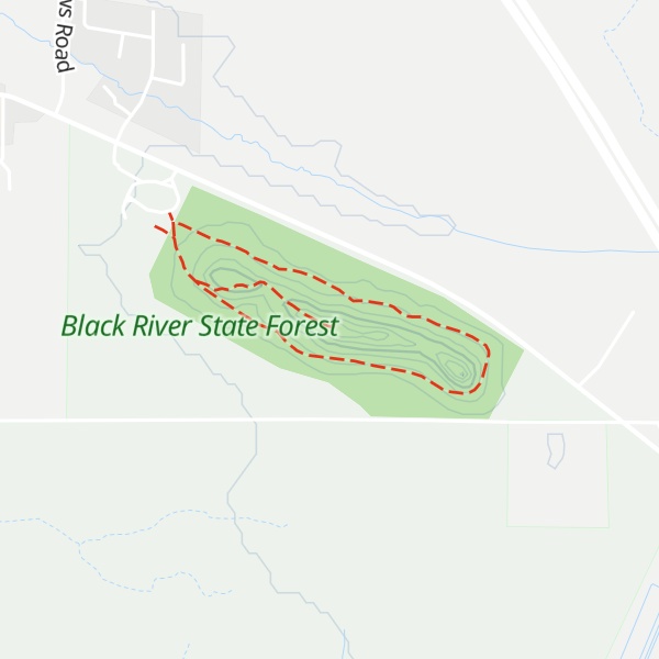 Map of Castle Mound