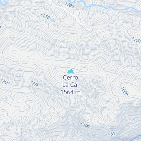 Map of Cerro La Cal