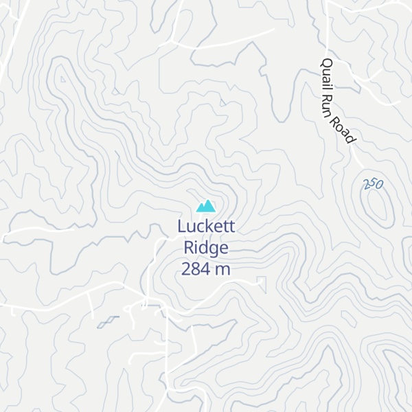Map of Luckett Ridge