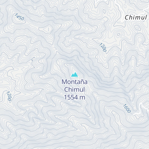 Map of Montaña Chimul