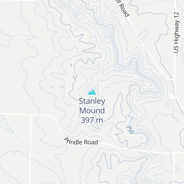 Map of Stanley Mound
