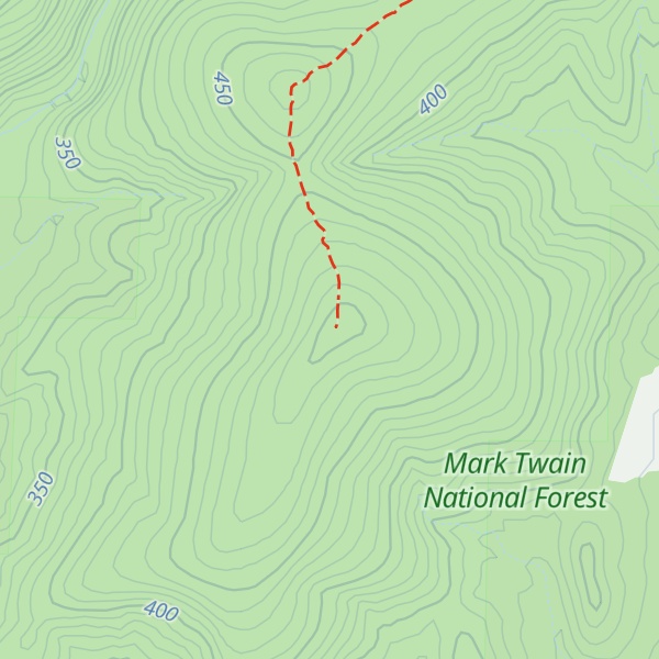 Map of Lindsey Mountain
