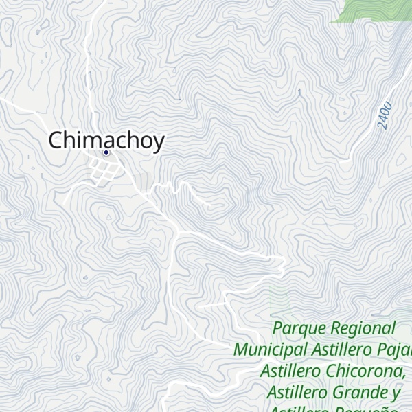 Map of Cerro Alto