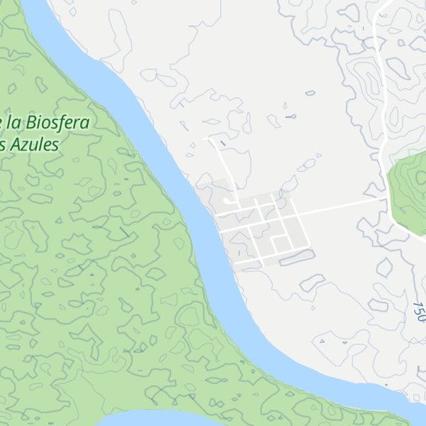Map of Centro eco turístico Las Guacamayas