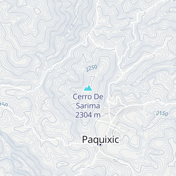 Map of Cerro De Sarima