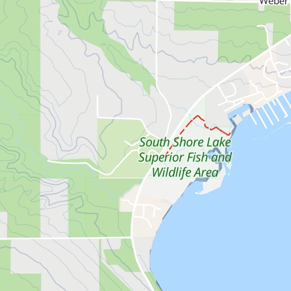 Map of Les Voigt Fish Hatchery Visitor Center