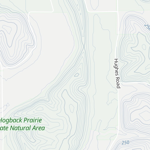 Map of The Hogback