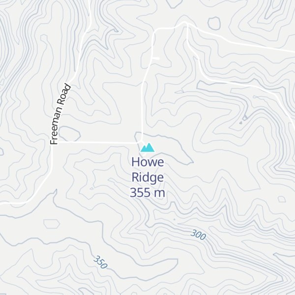 Map of Howe Ridge