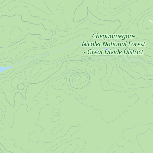 Map of Saint Peters Dome
