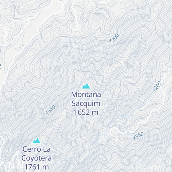 Map of Montaña Sacquim