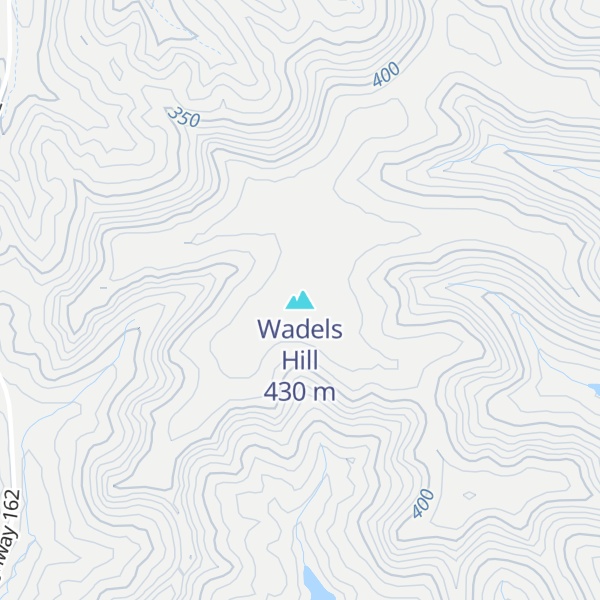 Map of Wadels Hill