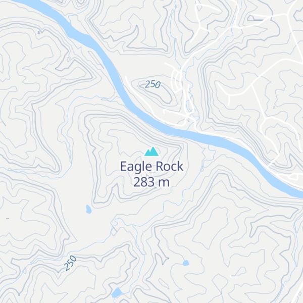 Map of Eagle Rock