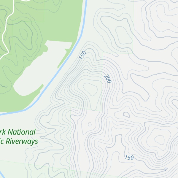Map of Battleaxe Ridge