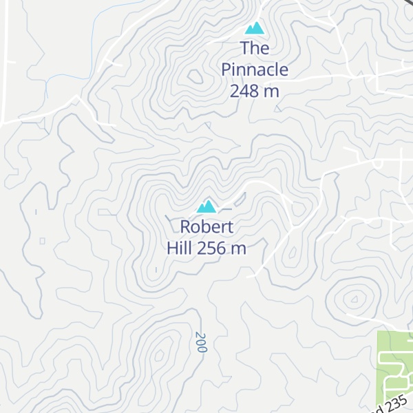 Map of Robert Hill