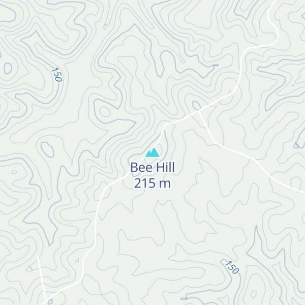 Map of Bee Hill