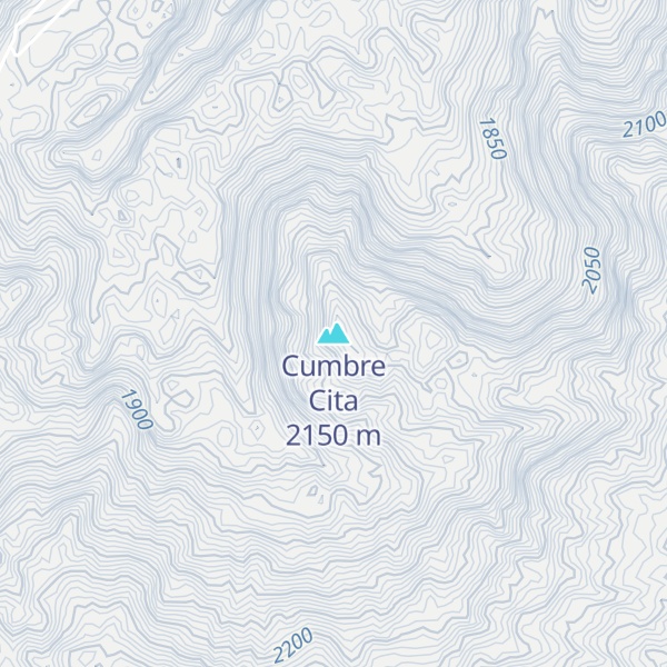 Map of Cumbre Cita