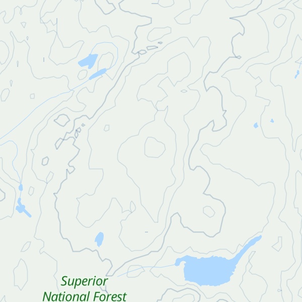 Map of Kelso Mountain