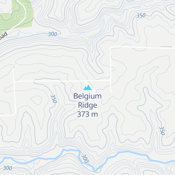 Map of Belgium Ridge