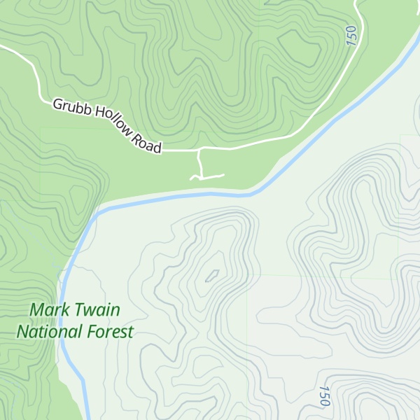 Map of Kelley Bluff