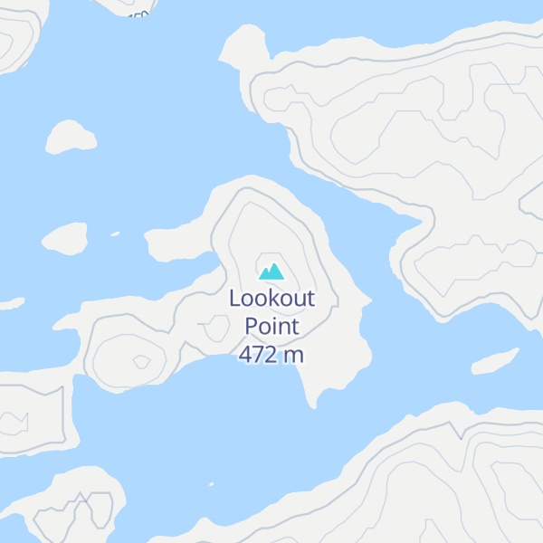 Map of Lookout Point