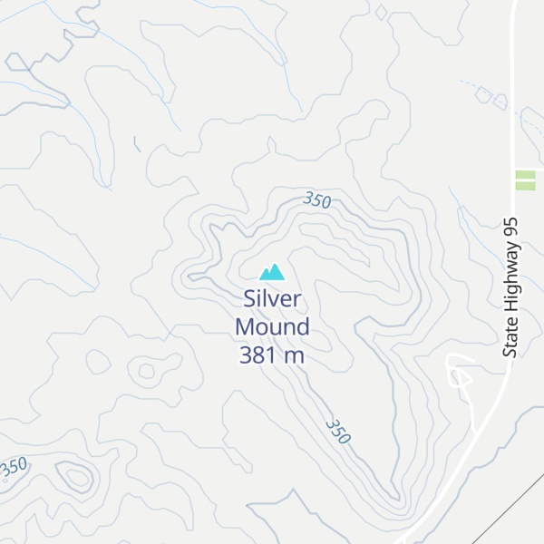 Map of Silver Mound