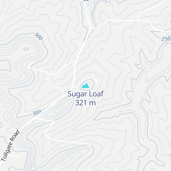 Map of Sugar Loaf